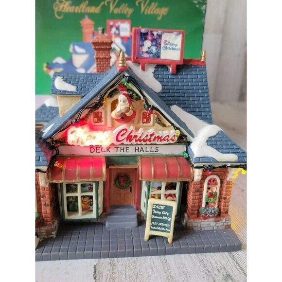Heartland valley deck the halls 2007 village accessory xmas - Picture 4 of 9